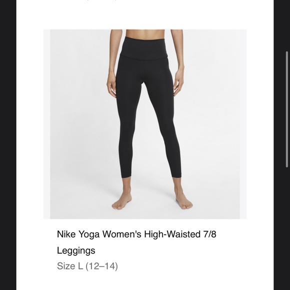 Nike yoga legging - Picture 1 of 1